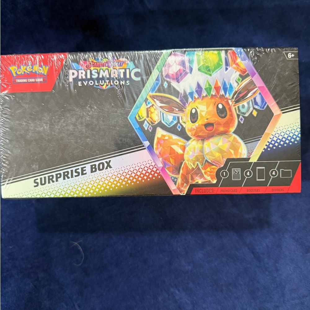 Pokemon Prismatic Evolutions Surprise Box - Unopened Sealed